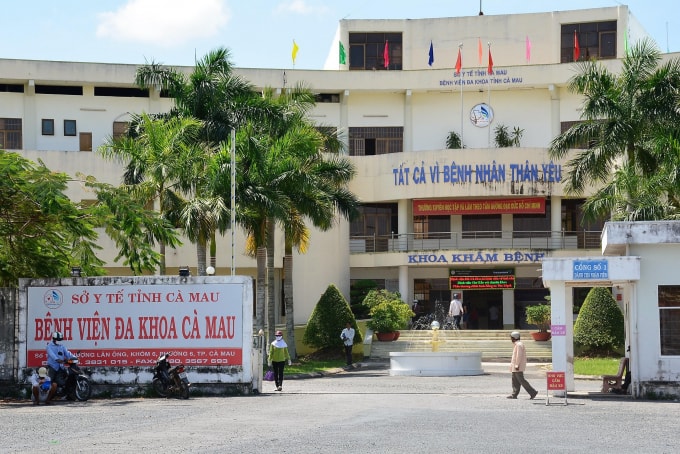 Bệnh nhân số 373 trở về từ Nga đang được điều trị tại Bệnh viện Đa khoa tỉnh Cà Mau.