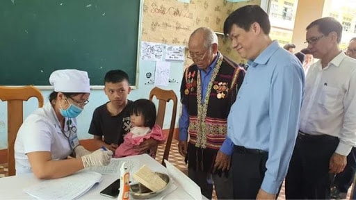 Bổ sung thêm 300.000 liều vắc-xin ngừa bạch hầu cho Tây Nguyên. Ảnh: TL.