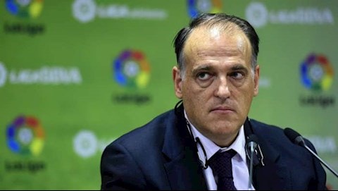 Chủ tịch La Liga tức giận khi Man City thoát án phạt. Ảnh: Getty