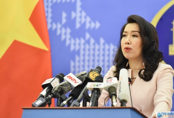 Người Phát ngôn Bộ Ngoại giao Lê Thị Thu Hằng
