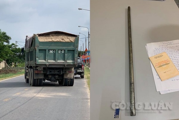 Lái xe Nguyễn Văn Tám dùng tuýp sắt chống đối lực lượng chức năng.
