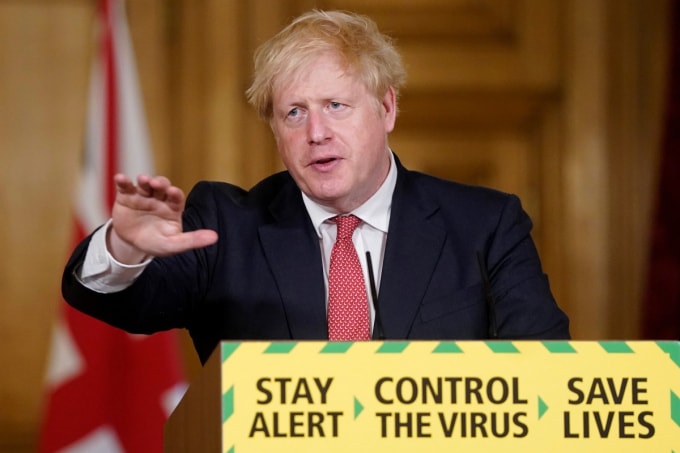 Thủ tướng Anh Boris Johnson. Ảnh: dpa