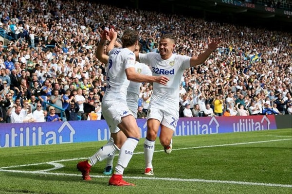 Leeds United chính thức đoạt vé trở lại giải đấu hạng cao nhất nước Anh sau 16 năm. Ảnh: Getty
