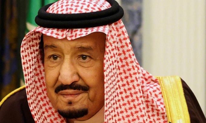 Đức vua Salman của Saudi Arabia. Ảnh: Reuters