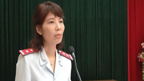 Bị can chủ mưu Nguyễn Thị Kim Anh