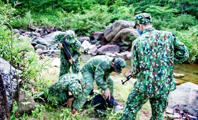 Bộ đội Biên phòng Quảng Bình bắt giữ đối tượng vận chuyển trái phép ma túy