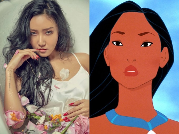 Hwasa (MAMAMOO) – Pocahontas (Phim Công Chúa Da Đỏ)