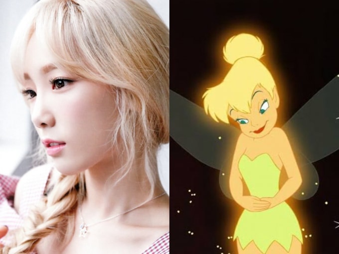Taeyeon (SNSD) – Tinker Bell (Phim Peter Pan)