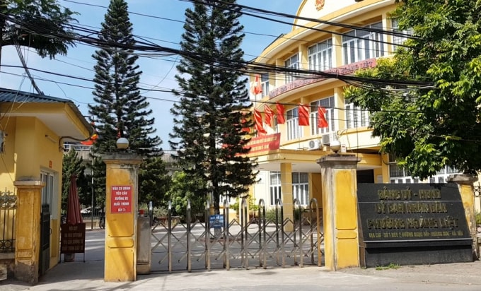 UBND phường Hoàng Liệt vẫn
