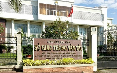 Sở GTVT tỉnh Bạc Liêu nơi ông Đông và ông Kỳ công tác.
