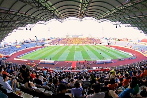 Sân Thiên Trường sắp tới sẽ là nơi tổ chức các trận đấu bóng đá nam ở kỳ SEA Games 31 vào cuối năm sau. Ảnh: internet.