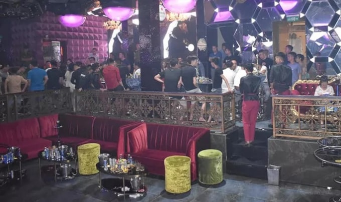 Hàng chục thanh niên nam, nữ tại bar Nonstop dương tính với ma túy.