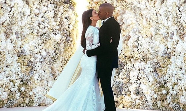 Sau nhiều năm chờ đợi, Kanye và Kim chính thức kết hôn