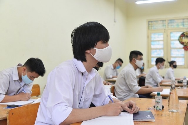 Học sinh dự thi kỳ thi tốt nghiệp THPT. Ảnh: TL.