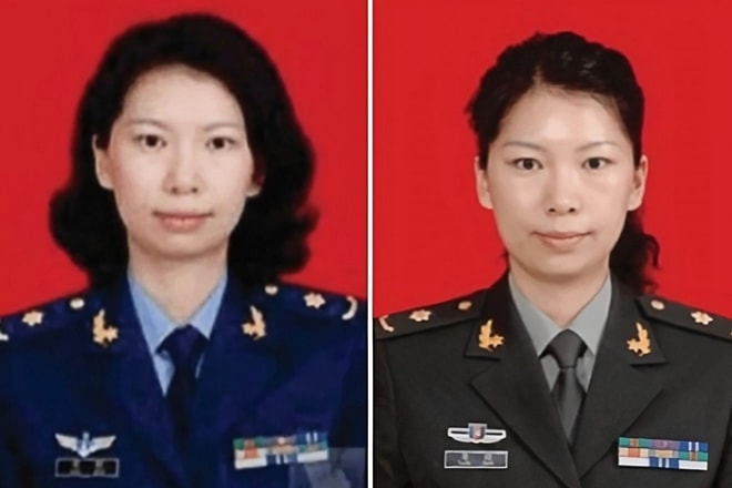 Nhà nghiên cứu người Trung Quốc Juan Tang trong trang phục quân đội. Ảnh: SCMP