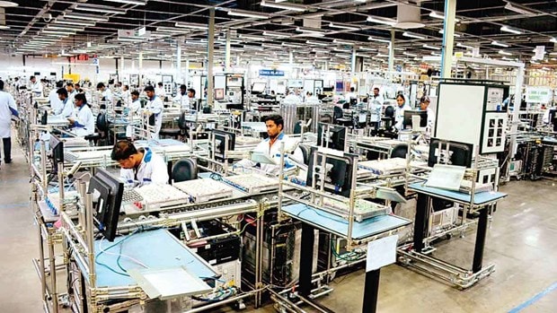 Hình ảnh nhà máy Foxconn tại Ấn Độ. Ảnh: internet.