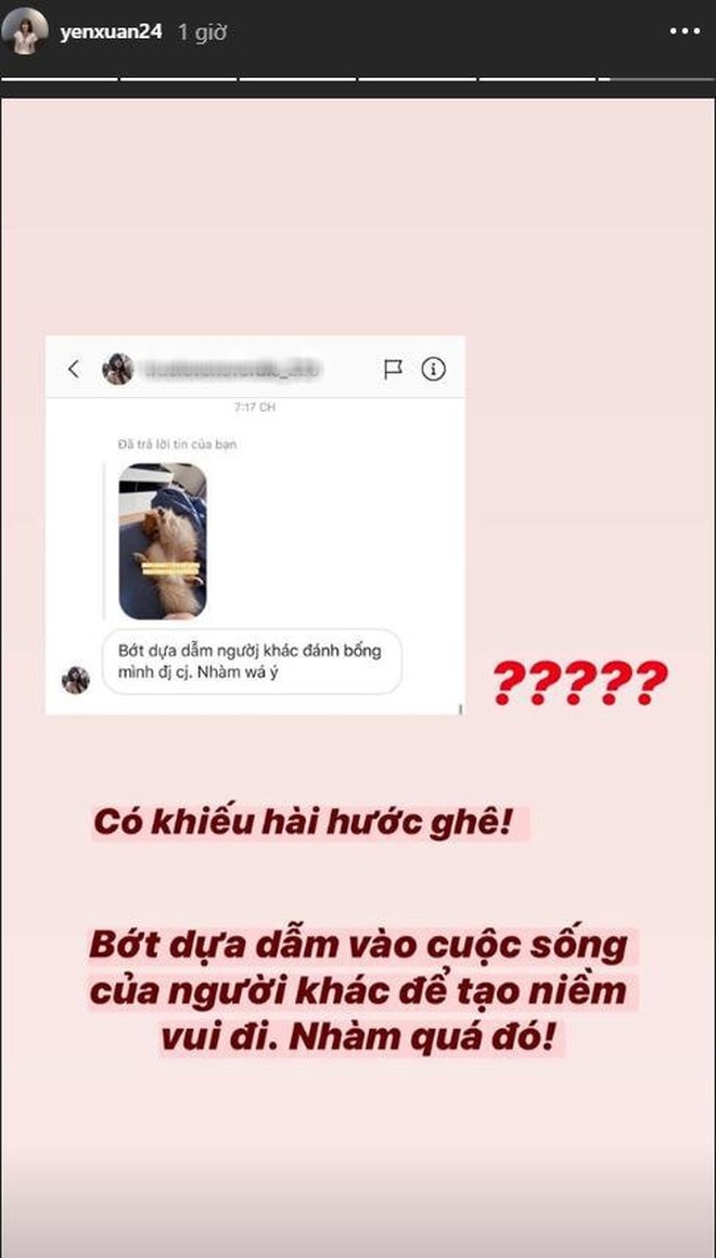 Bạn gái Đặng Văn Lâm đáp trả thẳng thắn một anti-fan. Ảnh: internet.