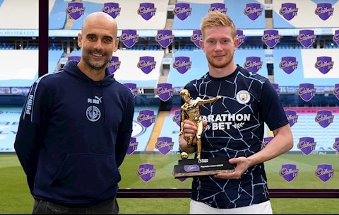 Cầu thủ Kevin De Bruyne đoạt giải