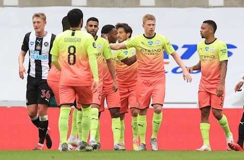 Man City có số lần giữ sạch lưới nhiều nhất. Ảnh:internet.
