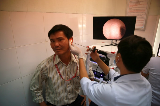 CBCNV BSR được khám bệnh nghề nghiệp trước khi BDTT .