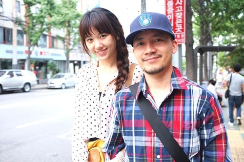 Hari Won và Tiến Đạt.