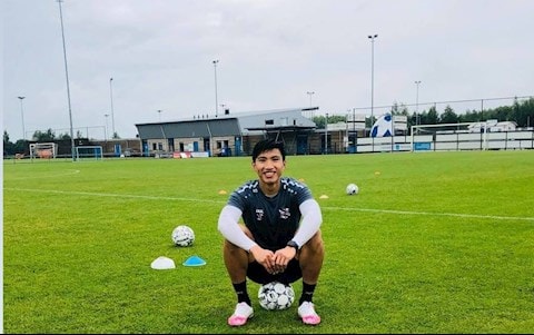 Tony Lê Tuấn Anh đã rất tin tưởng Văn Hậu sớm trở lại châu Âu chơi bóng. Ảnh: internet.