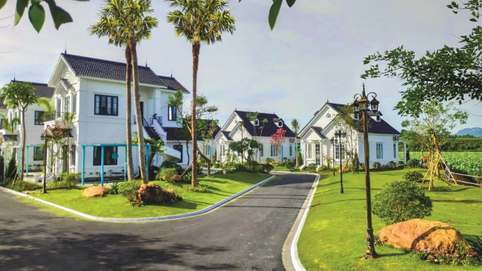 Các mẫu Villas Thanh Liên và Bích Liên .