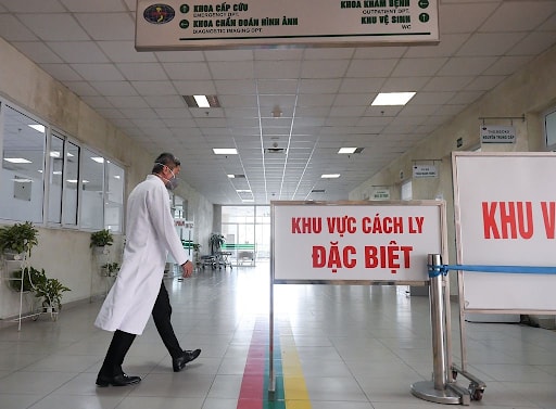 Khu vực cách ly đặc biệt. Ảnh: TL.