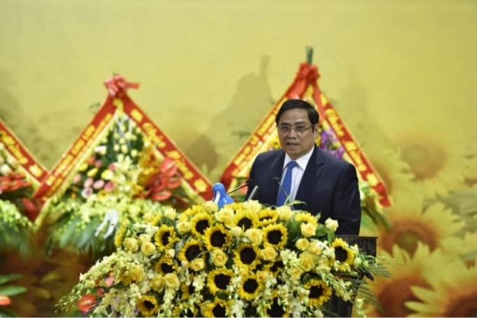 Phát biểu tại Lễ kỷ niệm, ông Phạm Minh Chính, Ủy viên Bộ Chính trị, Trưởng Ban tổ chức Trung ương nhấn mạnh: Thanh Hóa phải biết biến không thành có, biến khó thành dễ, biến cái không thể thành cái có thể, biến cái không quan trọng thành cái quan trọng...để đột phá, phát triển