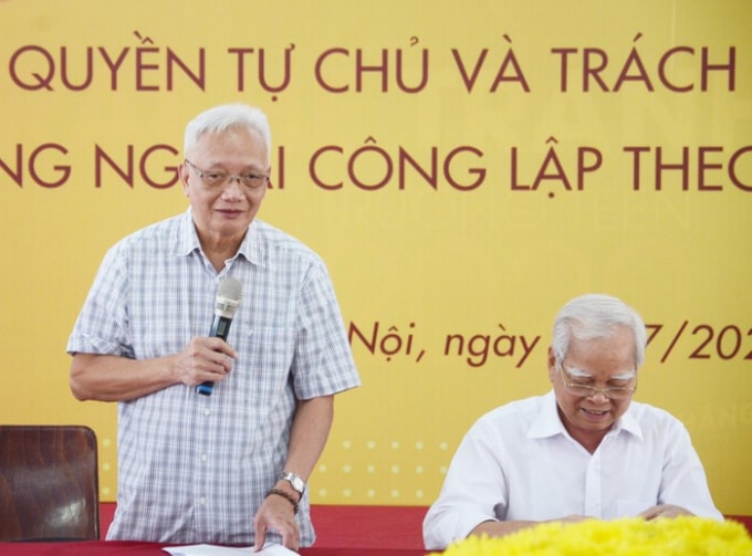 Thầy Nguyễn Tùng Lâm chia sẻ, tất cả để chống dịch Covid -19, các trường tư luôn ủng hộ Chính phủ (ảnh TL).