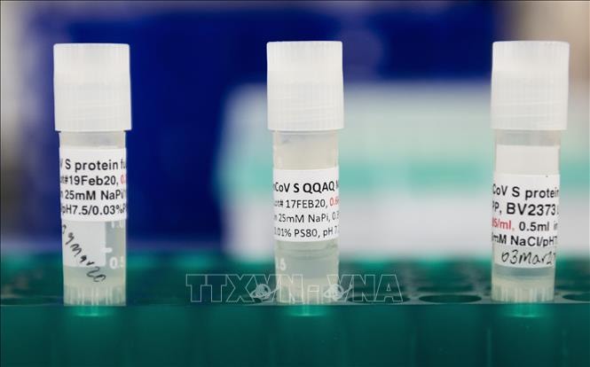 Vắc-xin phòng COVID-19 được nghiên cứu trong phòng thí nghiệm tại Gaithersburg, Maryland, Mỹ, ngày 20/3/2020. Ảnh: AFP/TTXVN