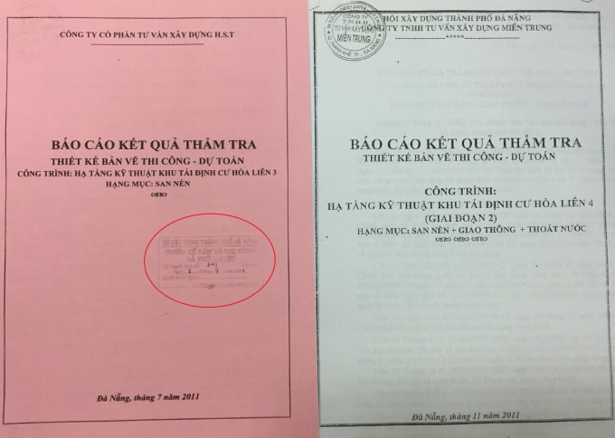 Sở Xây dựng TP. Đà Nẵng đã phê duyệt kết quả thẩm tra thiết kế bản vẽ thi công - dự toán công trình hạ tầng kỹ thuật Khu tái định cư Hòa Liên 3 và 4.