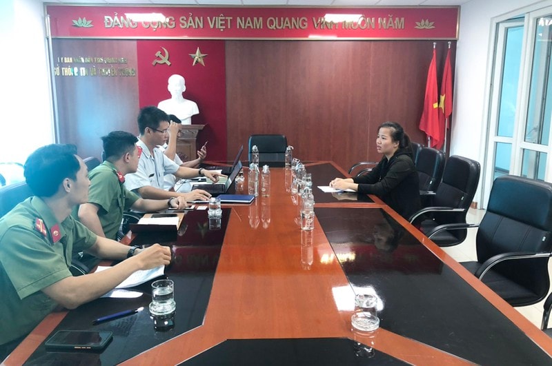 Đối tượng S tại Công an tỉnh Quảng Ninh. (ảnh VOV)