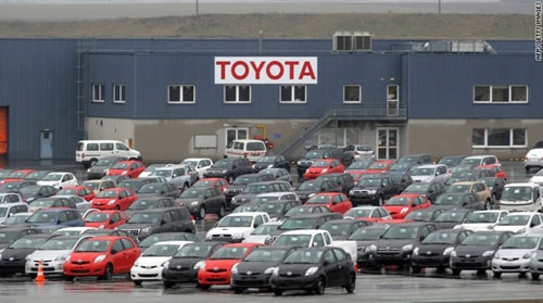 Hãng xe Toyota đứng đầu doanh số bán xe toàn cầu trong nửa đầu năm 2020. Ảnh: internet.