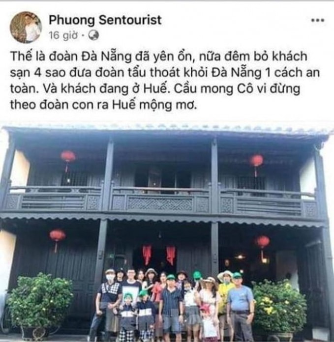 Nội dung đăng tải của ông Phương trên Facebook gây hoang mang dư luận. Ảnh: TL.