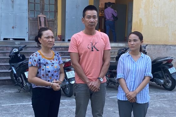 3 đối tượng bị bắt giữ
