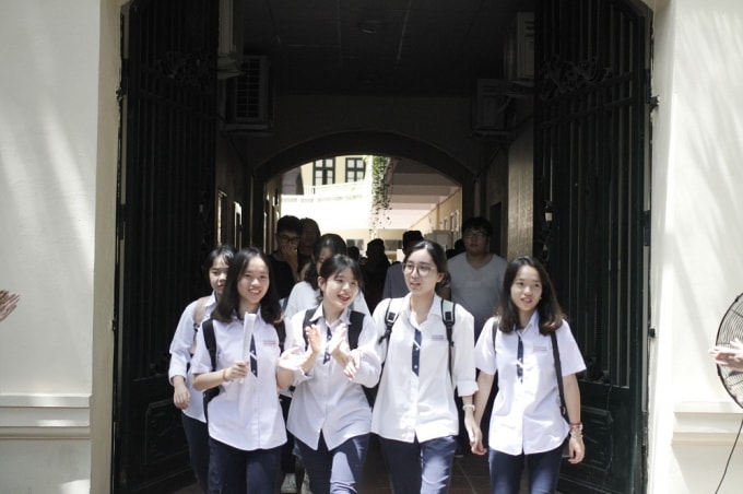 Hiện nay, chưa có quyết định hoãn thi tốt nghiệp vì còn phụ thuộc tình hình dịch bệnh trong những ngày tới (ảnh Trinh Phúc).