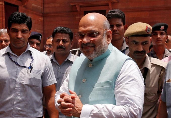 Bộ trưởng Nội vụ Ấn Độ Amit Shah đã được phát hiện nhiễm Covid-19 - Ảnh: Reuters