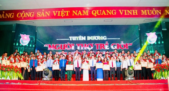 13 đoàn viên thanh niên Dầu khí tại Lễ tuyên dương