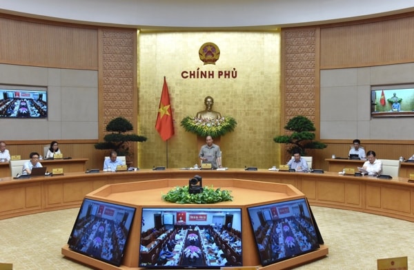 Thường trực Chính phủ họp trực tuyến toàn quốc về công tác phòng, chống dịch bệnh COVID-19