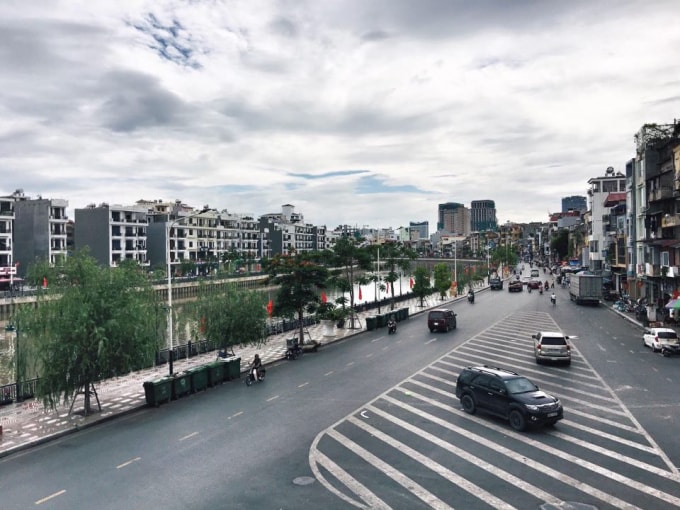Phố đi bộ Tam Bạc, Hải Phòng. Ảnh: V.H