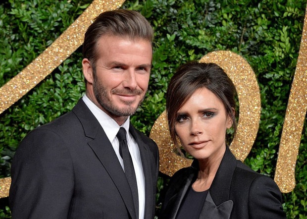 Hình ảnh David Beckham chụp cùng vợ Victoria Beckham. Ảnh: internet.