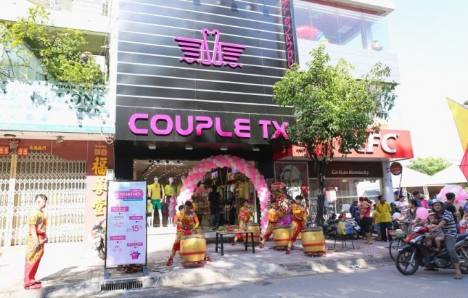 Cửa hàng Couple TX 199 Khánh Hội chính thức khai trương và đi vào hoạt động từ 1/7/2017.