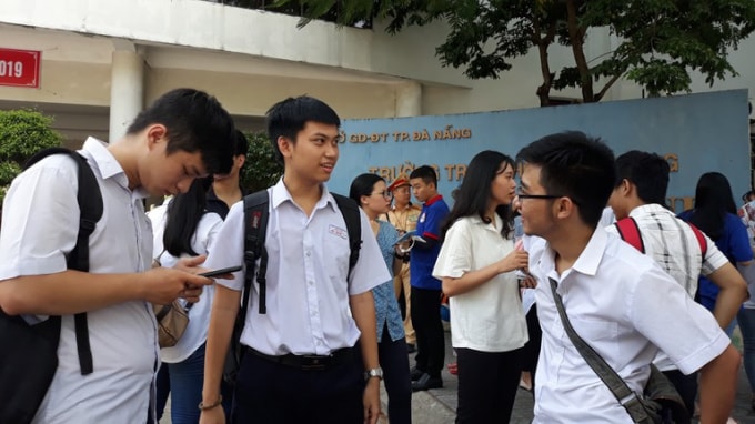 Học sinh ở Đà Nẵng, Quảng Nam sẽ được hoãn thi tốt nghiệp THPT 2020. Ảnh: TL.