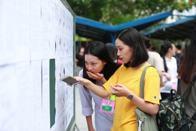 Học sinh trúng tuyển lớp 10 xác nhận nhập học từ ngày 3/8. Ảnh: TL.