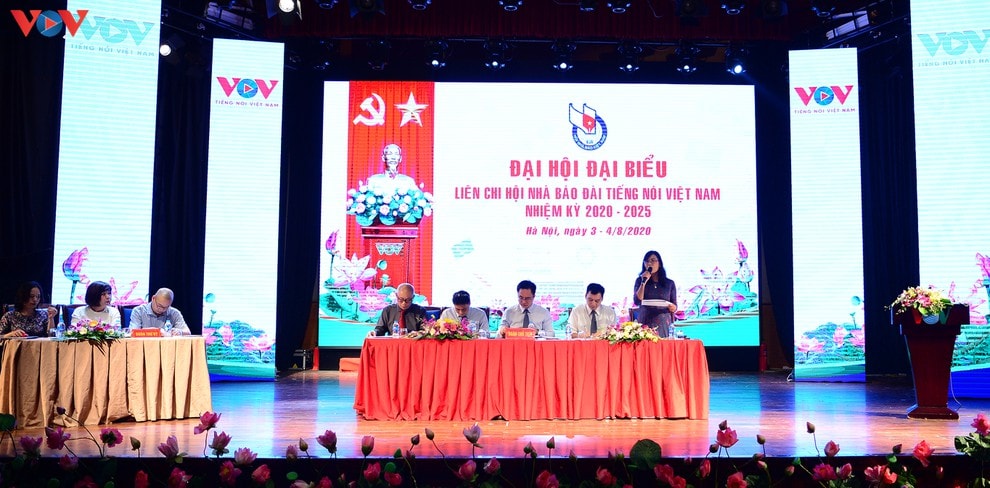 Đại hội Đại biểu Liên Chi hội Nhà báo Đài Tiếng nói Việt Nam.