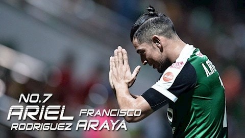 Chân sút 31 tuổi người Costa Rica, Ariel Rodríguez. Ảnh: internet.