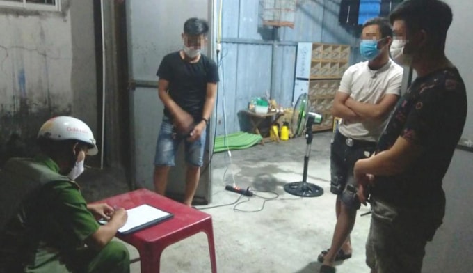 Nhóm thanh niên bị đề nghị xử phạt là 52,5 triệu đồng ngày 2/8. Ảnh: TL.