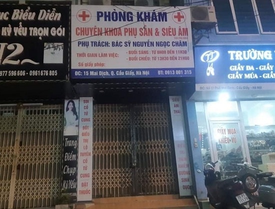 Thai phụ tử vong tại phòng khám tư ở Hà Nội. Ảnh: TL.