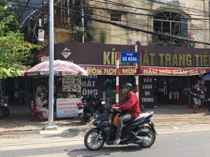 Con đường mang tên Đà Nẵng ở TP Hải Phòng. Ảnh: V.H